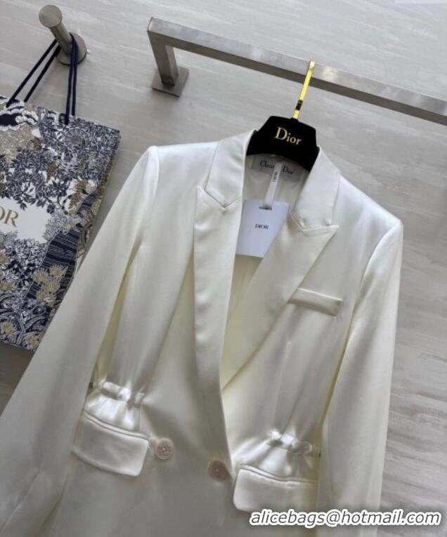 ​Particularly Recommended Dior Suit Jacket 30005 White 2025