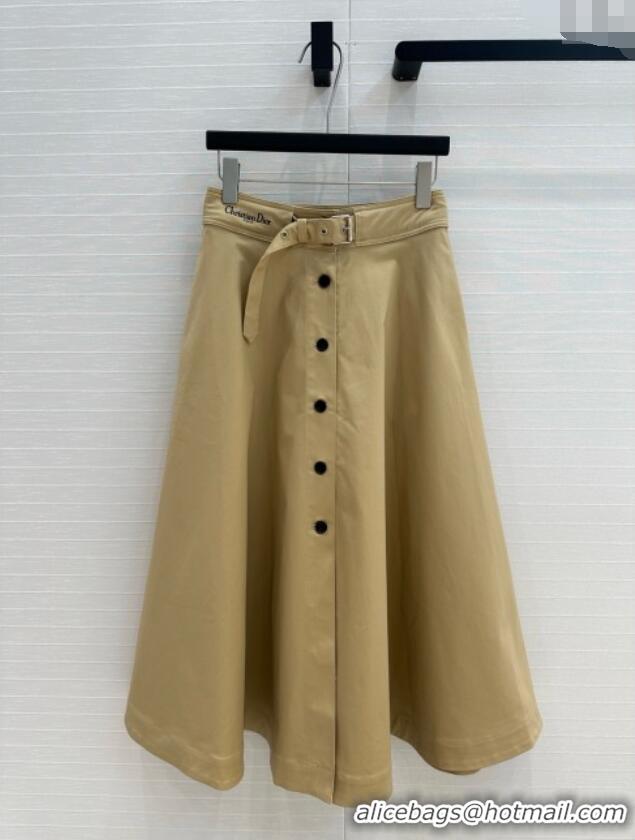 Luxury Promotional Dior Skirt 042912 Khaki 2025