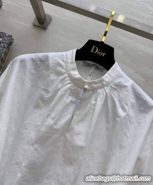 Inexpensive Dior Shirt with Belt Strap 30031 White 2025