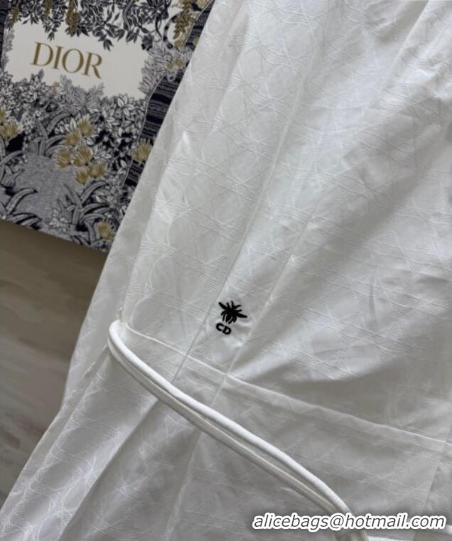 Inexpensive Dior Shirt with Belt Strap 30031 White 2025