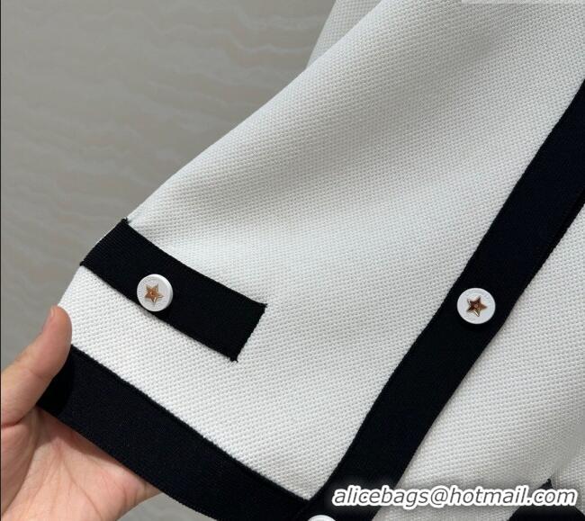 Unique Discount Dior Miss Dior Linen Cardigan 30060 White 2025