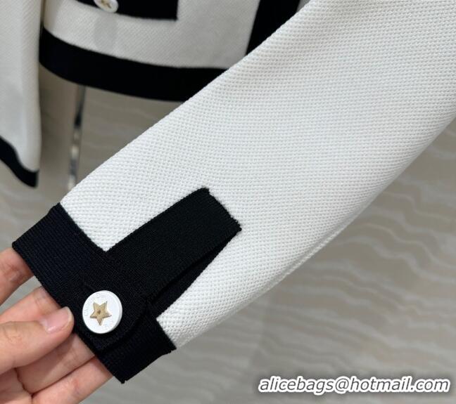 Unique Discount Dior Miss Dior Linen Cardigan 30060 White 2025