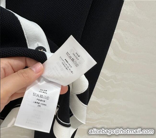 ​New Release Creation Dior Miss Dior Linen Cardigan 30060 Black 2025