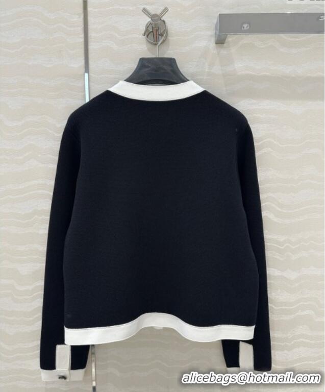 ​New Release Creation Dior Miss Dior Linen Cardigan 30060 Black 2025