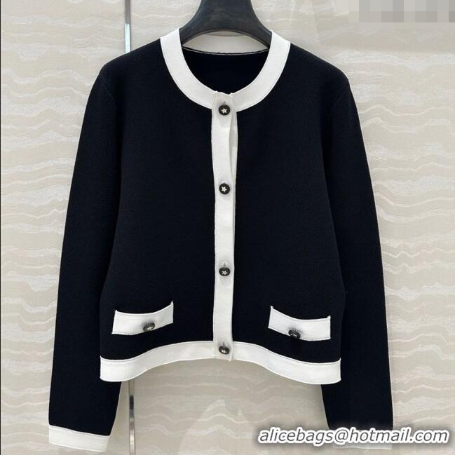 ​New Release Creation Dior Miss Dior Linen Cardigan 30060 Black 2025