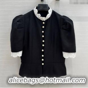 Well Crafted Discount Dior Tencel Linen Shirt 30062 Black 2025