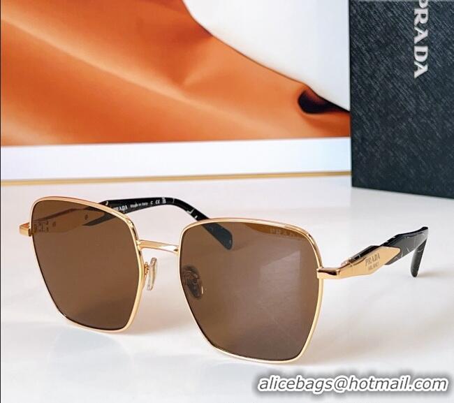 Grade Discount Prada Sunglasses SPR64ZS Brown 2025