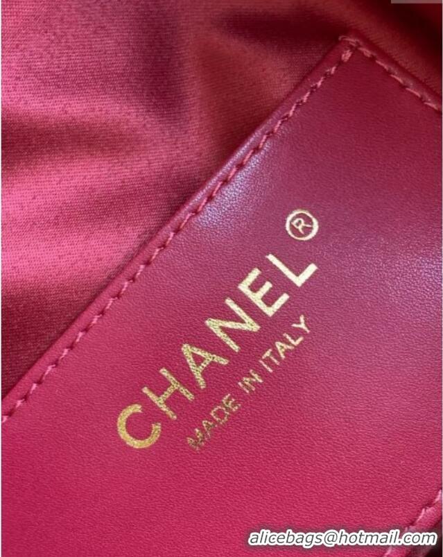 Top Quality Chanel 25 Small Handbag in Grained Calfskin AS5293 Burgundy Spring-Summer 2025