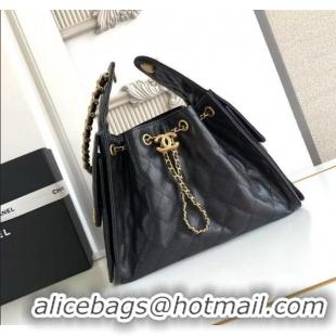 Best Price Chanel 25 Small Handbag in Grained Calfskin AS5293 Black Spring-Summer 2025