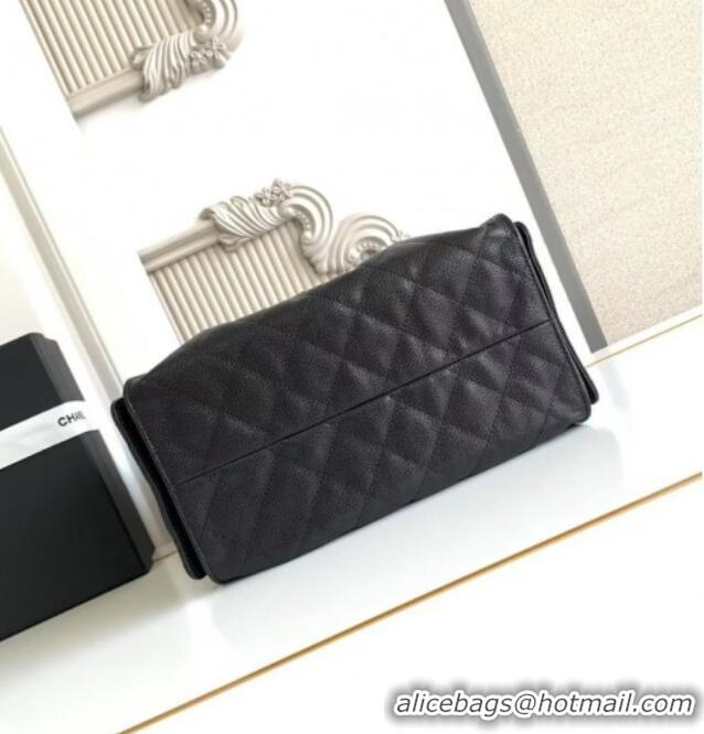 Best Price Chanel 25 Small Handbag in Grained Calfskin AS5293 Black Spring-Summer 2025