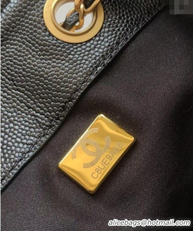 Best Price Chanel 25 Small Handbag in Grained Calfskin AS5293 Black Spring-Summer 2025