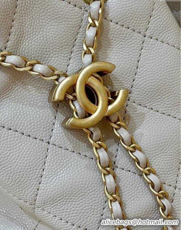 Promotional Chanel 25 Small Handbag in Grained Calfskin AS5293 Beige Spring-Summer 2025 Top Quality
