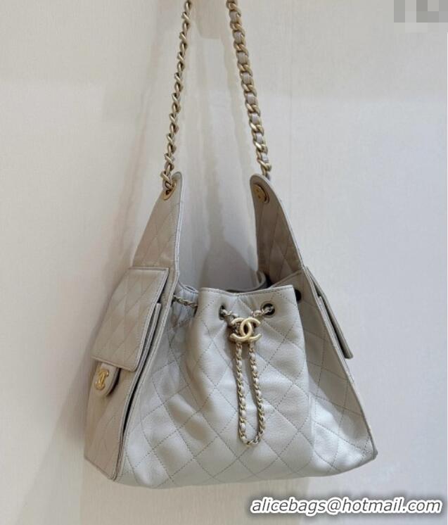 Promotional Chanel 25 Small Handbag in Grained Calfskin AS5293 Beige Spring-Summer 2025 Top Quality