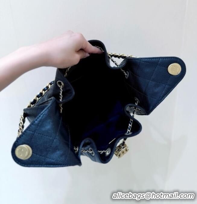 Sophisticated Chanel 25 Small Handbag in Grained Calfskin AS5293 Black Spring-Summer 2025 Top Quality