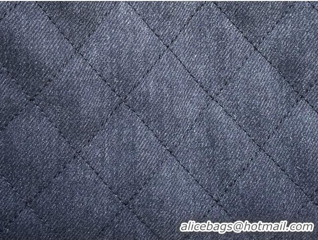 Discount Chanel 25 Small Handbag in Deep Blue Denim AS5293 Spring-Summer 2025 Top Quality