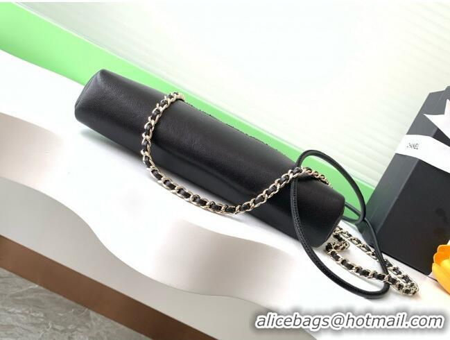 Free Shipping Discount Chanel Sequins Mini 31 Shopping Bag AS4133 Black 2025