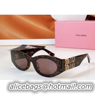 Buy Discount Miu Miu Sunglasses SMU080Z Brown 2025