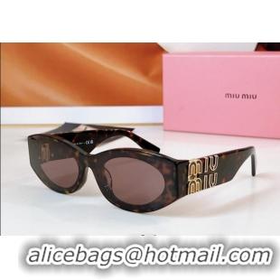 Top Design Miu Miu Sunglasses SMU080Z Brown 2025