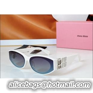 High Quality Fashion Miu Miu Sunglasses SMU080Z White 2025