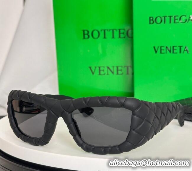 Market Sells Bottega Veneta Sunglasses Intrecciato BV1303S Black/Grey 2025