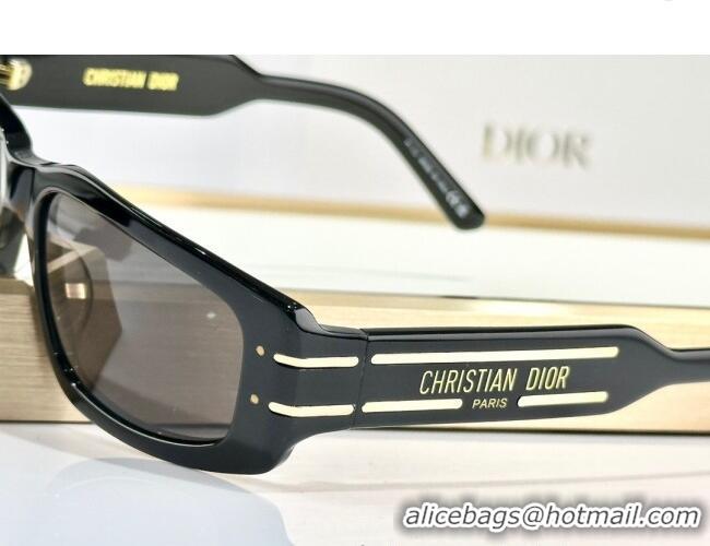 Good Price Dior Sunglasses Signature S9U Black 2025