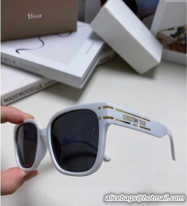 Luxury Cheap Dior Sunglasses Signature S7F White 2025