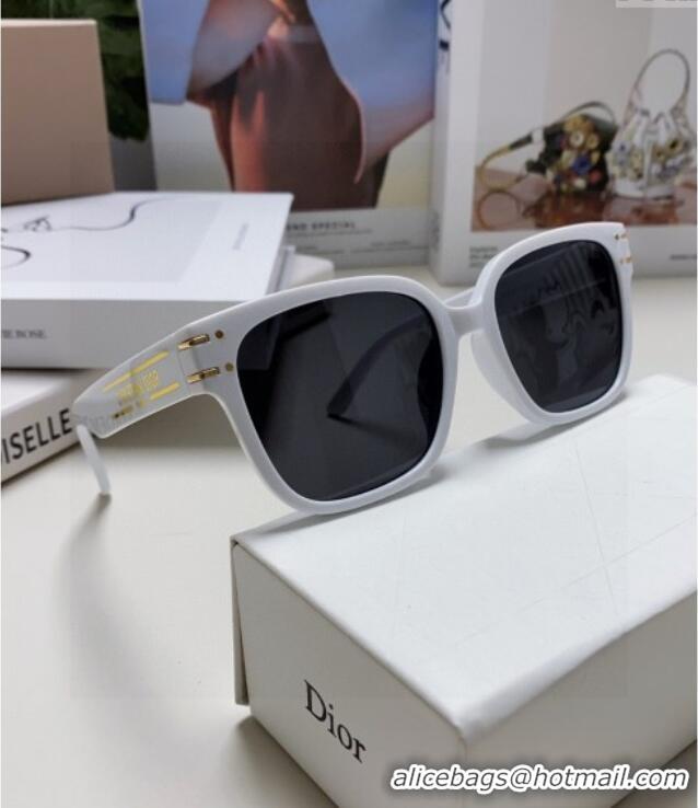 Luxury Cheap Dior Sunglasses Signature S7F White 2025