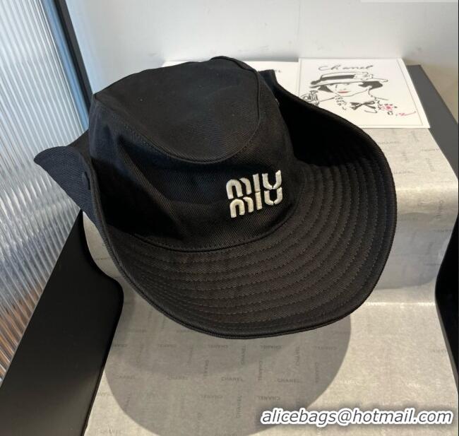 Buy Cheap Miu Miu Denim Hat M050902 Black 2025