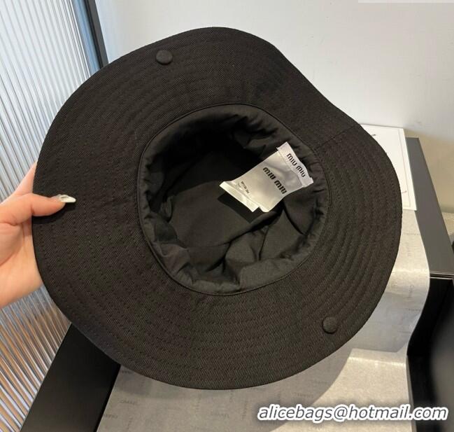 Buy Cheap Miu Miu Denim Hat M050902 Black 2025