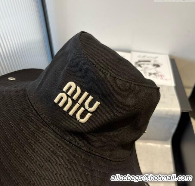 Buy Cheap Miu Miu Denim Hat M050902 Black 2025