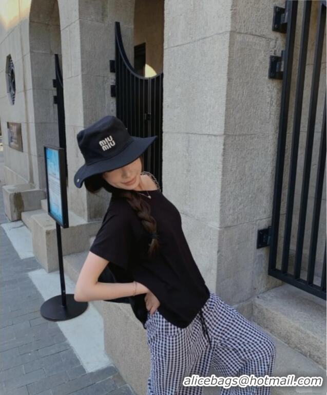 Buy Cheap Miu Miu Denim Hat M050902 Black 2025