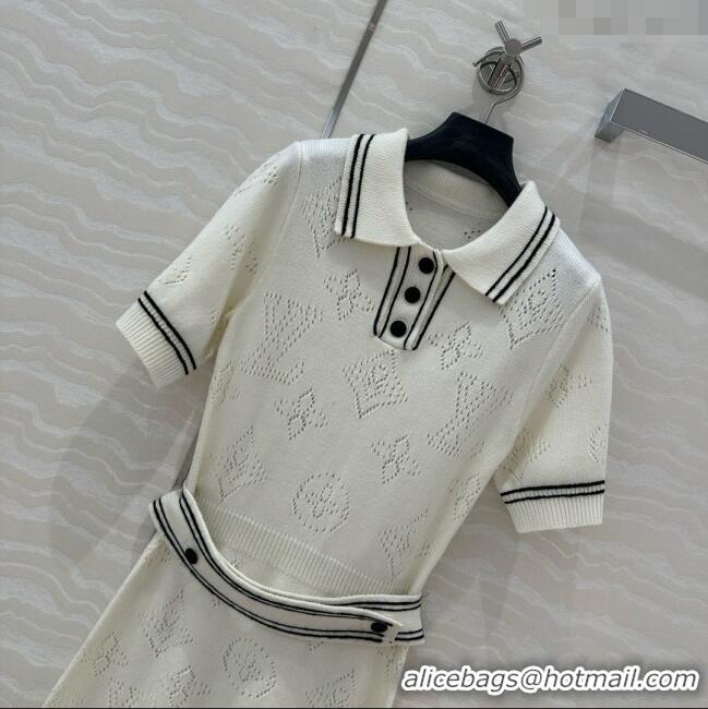 Elegant Discount Louis Vuitton Wool Dress LV041018 2025