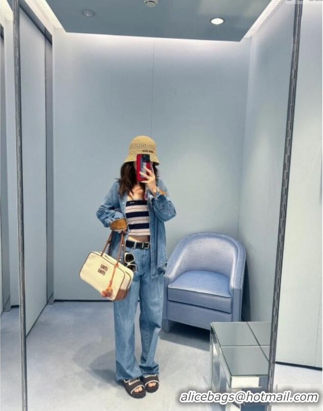 Buy Discount Miu Miu Denim Jeans M041034 Blue 2025