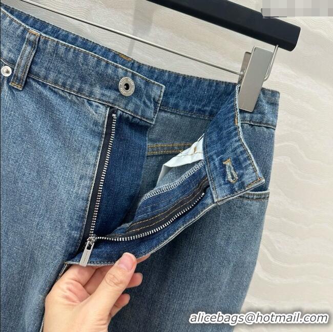 Buy Discount Miu Miu Denim Jeans M041034 Blue 2025