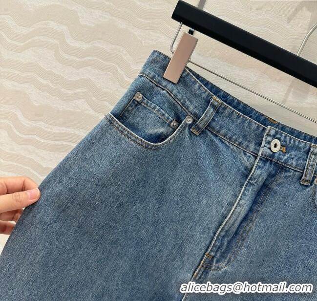 Buy Discount Miu Miu Denim Jeans M041034 Blue 2025