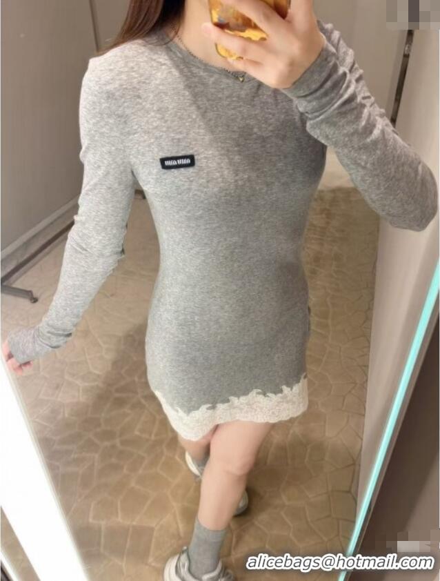 ​Specials Imitation Miu Miu Dress M042821 Gray 2025