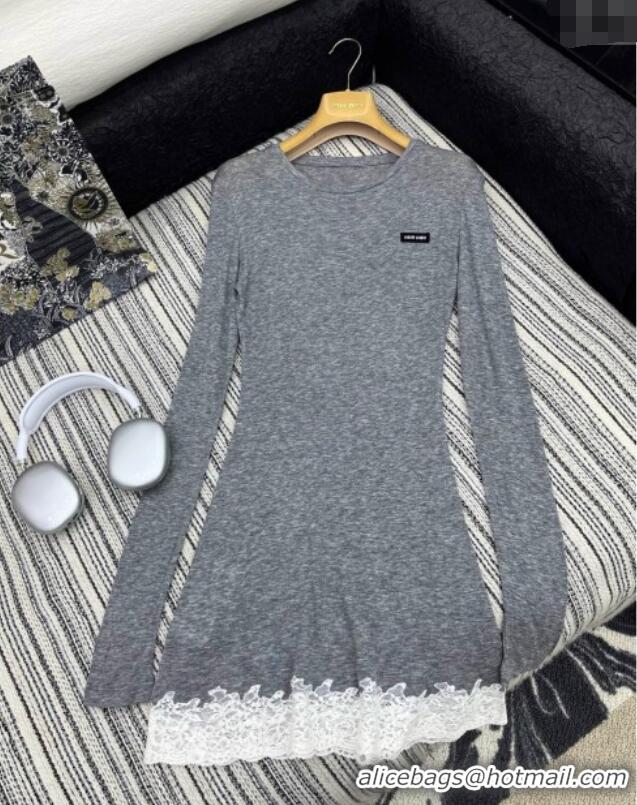 ​Specials Imitation Miu Miu Dress M042821 Gray 2025