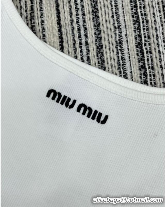 ​New Design Cheap Miu Miu Vest M042822 White 2025