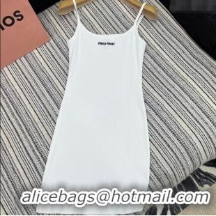 Modern Cheap Miu Miu Dress M042824 White 2025