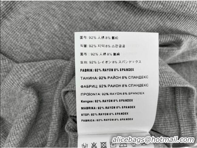 Spot Discount Miu Miu Dress M042826 Grey 2025