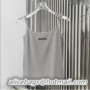 Particularly Recommended Miu Miu Vest M042827 Grey 2025