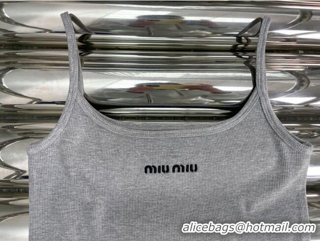 Particularly Recommended Miu Miu Vest M042827 Grey 2025