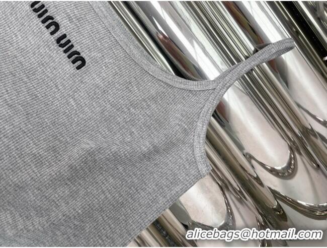 Particularly Recommended Miu Miu Vest M042827 Grey 2025