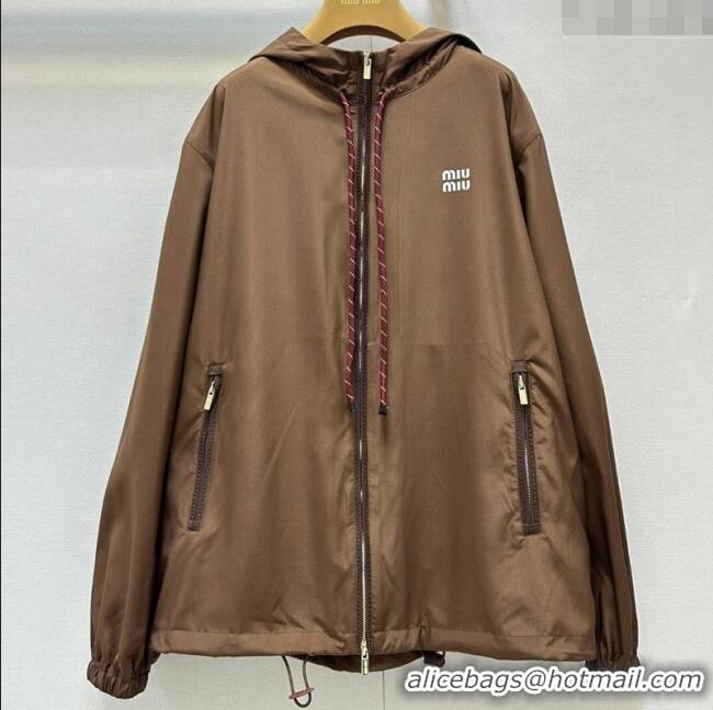 New Release Creation Miu Miu Jacket 30042 Brown 2025