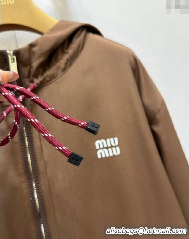 New Release Creation Miu Miu Jacket 30042 Brown 2025