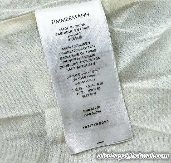 Spot Bulk Zimmermann Linen Dress Z040718 2025
