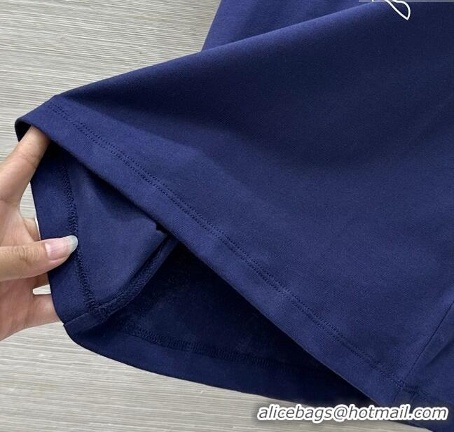 Well Crafted Celine T-shirt C041029 Blue 2025