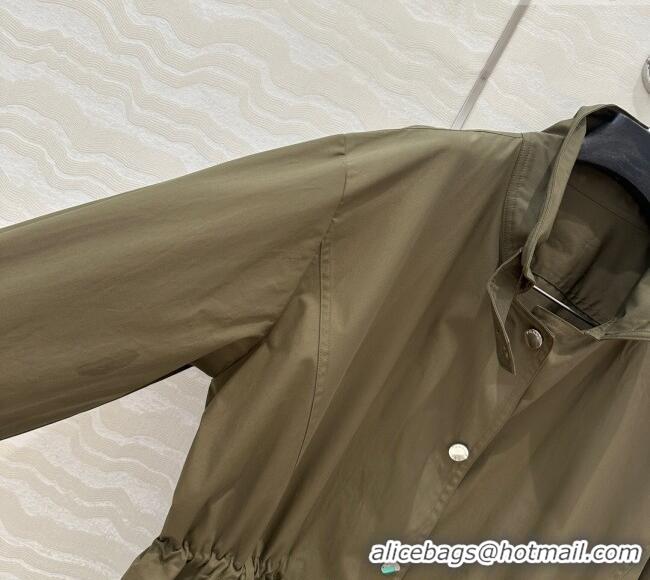 Most Popular Prada Coat 0411 Green 2025