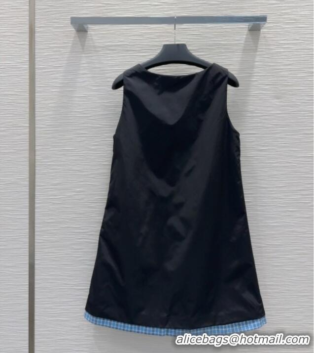 Best Price Prada Nylon Dress 0411 Black 2025