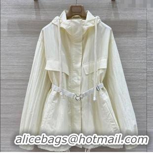 New Design Prada Cotton Jacket 042904 White 2025